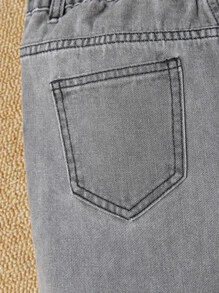 Ragazzo Tween Jeans tasca inclinata monocolore