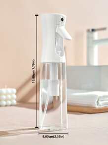 1pc High Pressure Plastic Spray Bottles, For Hair Salon, Gardening, Cleaning And More Uses - White - View 2