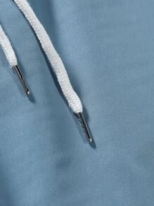 Manfinity Men Graphic Print Shirt & Shorts Without Tee - Blue and White - View 6