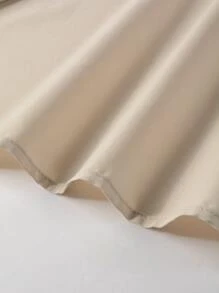 Manfinity Men Japanese Letter Graphic Shirt & Drawstring Waist Shorts Without Tee - Multicolor - View 5