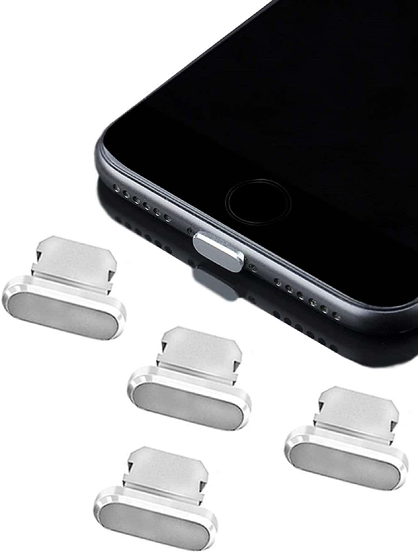 Metal Dust Plug Compatible With IPhone 15 14 13 12 11 X XS XR 8 7 SE ...