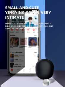 1入組藍牙耳機 - 黑色 - 查看 5