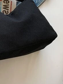 Túi đi học Hobo tối giản, nhẹ, giản dị dành cho doanh nhân dành cho sinh viên tốt nghiệp, nữ thanh thiếu niên, sinh viên năm nhất, sinh viên năm thứ hai, trung học cơ sở và trung học phổ thông, đại học và trung học, hoàn hảo cho các hoạt động ngoài trời, du lịch và trở lại trường học dành cho nữ sinh viên đại học nữ tuổi teen, tân binh & da trắng- Công nhân cổ áo Hoàn hảo cho Văn phòng, Đại học, Công việc, Kinh doanh, Đi làm, Ngoài trời, Du lịch, Đi chơi - màu đen - Xem 4