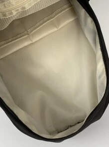 大容量纯色背包，适合旅行、购物、度假