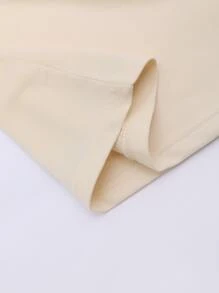 Manfinity Loose Fit Men's Letter & Dragon Graphic Drop Shoulder T-Shirt - Apricot - View 6