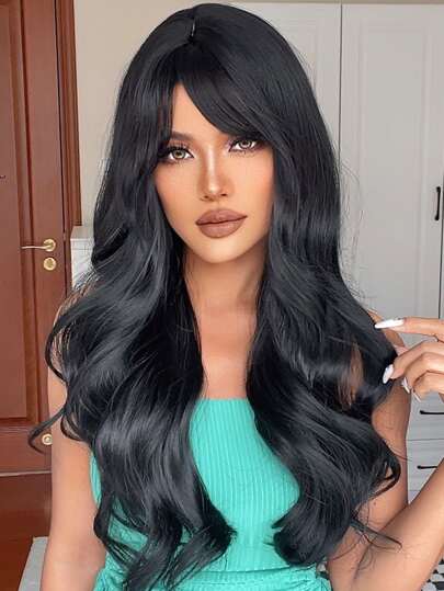 HAIRCUBE 長款卷人造假髮帶劉海