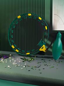 1 vòng tập thể dục hai tông màu - Màu xanh lá cây đậm - Xem 1