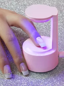 1 pieza Secador para uñas mini profesional lámpara - Rosa - Ver 1