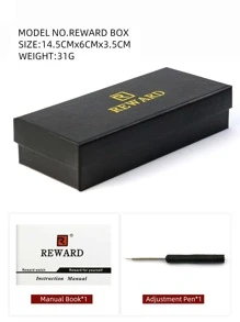 REWARD 1 chiếc đồng hồ thạch anh mặt vuông nhỏ thời trang dành cho nữ, thích hợp để trang trí hàng ngày và làm quà tặng - Vàng - Xem 9