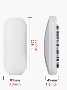 1pc Portable Cleaning Brush - White - View 4