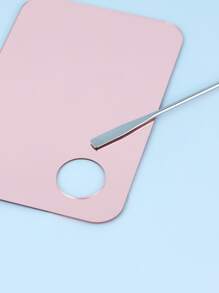 1 套亚克力调色板、粉底、指甲油可调节、带搅拌棒、易于清洁、化妆、便宜、房间装饰、梳妆台、旅行、卧室、化妆配件 - 彩色 - 查看 7