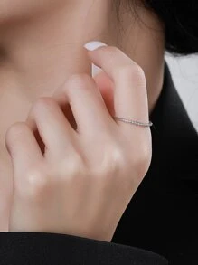 Rhinestone trang trí ban nhạc cưới bạc - Bạc - Xem 6