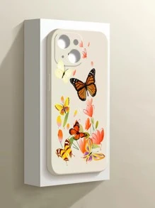 Coque de téléphone motif papillon - Multicolore - Voir 2