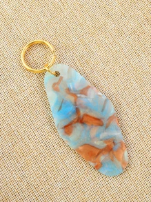 1 Phụ Nữ Chòm Sao Chữ Đồ Họa Hình Học Quyến Rũ Móc Khóa Thời Trang - Màu xanh lam - Xem 2