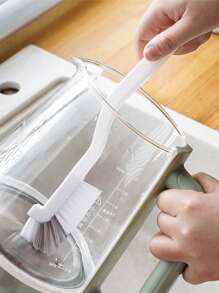 1pc Two Tone Cup Cleaning Brush - Multicolor - View 3