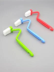 1 pieza Cepillo de limpieza de baños de color al azar - Multicolor - Ver 1