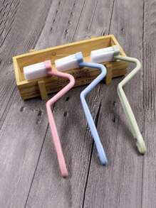 1 pieza Cepillo de limpieza de baños de color al azar - Multicolor - Ver 6