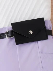 Chicas tejido de canalé Top halter & Shorts - Multicolor - Ver 4