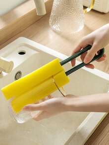 1pc Random Color Cup Cleaning Brush - Multicolor - View 3