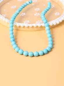 1 hebra Accesorio de joya DIY cuenta - Celeste - Ver 5