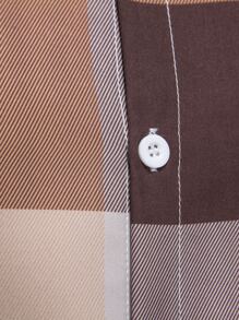 Manfinity Homme Men Plaid Button Up Shirt - Multicolor - View 4