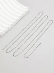 Accesorio de joya Cadena DIY - Plateado - Ver 4