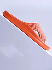 Zapatillas Ligeras Y Transpirables De Materiales Eva Antideslizantes Para El Hogar Para Mujer, Adecuadas Para Todas Las Estaciones Y Uso En Exteriores - Naranja - Ver 3