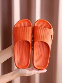 Zapatillas Ligeras Y Transpirables De Materiales Eva Antideslizantes Para El Hogar Para Mujer, Adecuadas Para Todas Las Estaciones Y Uso En Exteriores - Naranja - Ver 4