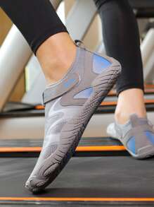 Letter Graphic Creek Shoes - Grey - View 2