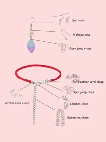 1box DIY Jewelry Accessory - Silver - View 3
