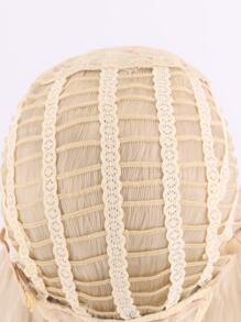 漸層中等直筒人造假髮 - 彩色 - 查看 6