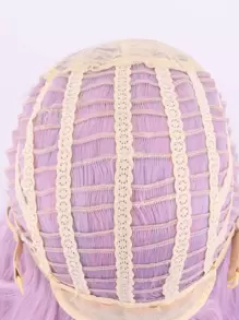 漸層長款卷人造假髮 - 彩色 - 查看 6