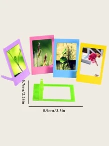 5 piezas Marco para fotos de plástico