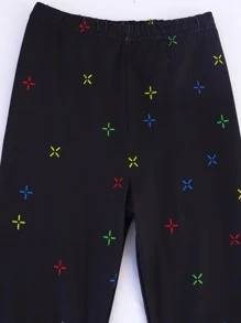 Boys Gamepad & Letter Graphic Snug Fit PJ Set - Black - View 5