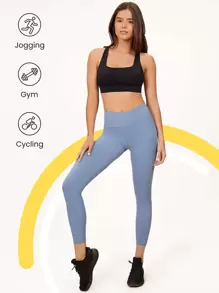 GLOWMODE FeatherFit™ Buckle Up Sports Bra - Black - View 3