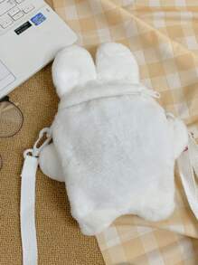 Chicas Bolsa creativa con diseño de conejo de peluche