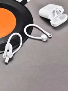 2 piezas Gancho anti-perdida complatible con Airpods - Blanco - Ver 2