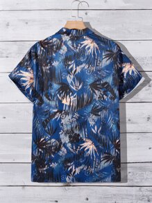 Manfinity Men Tropical Print Shirt - Multicolor - View 2