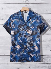 Manfinity Men Tropical Print Shirt - Multicolor - View 3