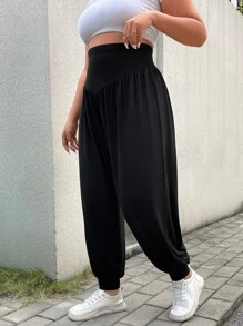 EMERY ROSE Plus Tummy Control Trousers