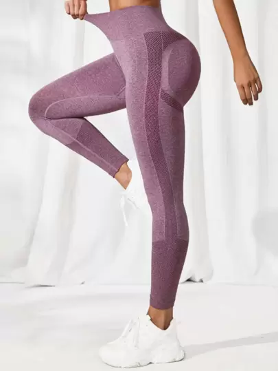 Yoga Basic 無縫高彈力運動打底褲