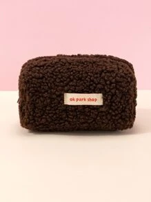1Pc Brown Soft Hand Held Dung tích lớn Chống nước Du lịch Túi bát giác mềm mại cổ điển Túi đựng đồ trang điểm cho nữ Túi đựng đồ trang điểm Túi đựng đồ chăm sóc da Túi đựng đồ vệ sinh cá nhân, Túi đựng đồ du lịch Thiết yếu Du lịch Tổ chức đựng đồ trang điểm Hộp đựng đồ trang điểm - Cà phê nâu - Xem 5