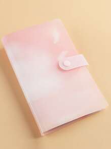 FULL BEAUTY Sách lưu trữ nhãn dán nghệ thuật móng tay di động 120 khe, 1 ngăn sắp xếp đề can nghệ thuật làm móng, Màn hình hiển thị Album sưu tập sách, Giá đỡ nhãn dán móng tay cho các công cụ thiết kế nghệ thuật làm móng tự làm-Hồng - Hồng - Xem 2