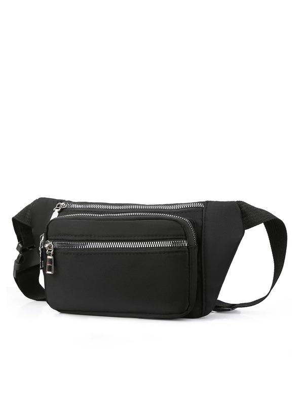 Men Minimalist Waterproof Waist Bag Chest Bag