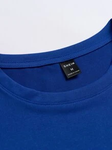 Manfinity Homme Men Slogan & Skyscrapers Print Tee