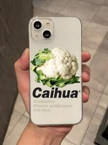 1入組字母圖案手機殼 - 彩色 - 查看 1