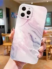 Marble Pattern Phone Case - Multicolor - View 1