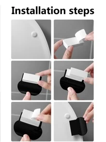 1入組隨機色馬桶座提手