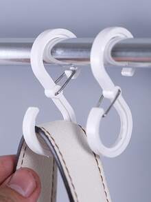 8 piezas Gancho multifuncional en forma de S