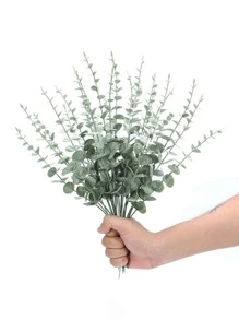5pcs Artificial Eucalyptus Stem For Wedding Home Decoration - Multicolor - View 6
